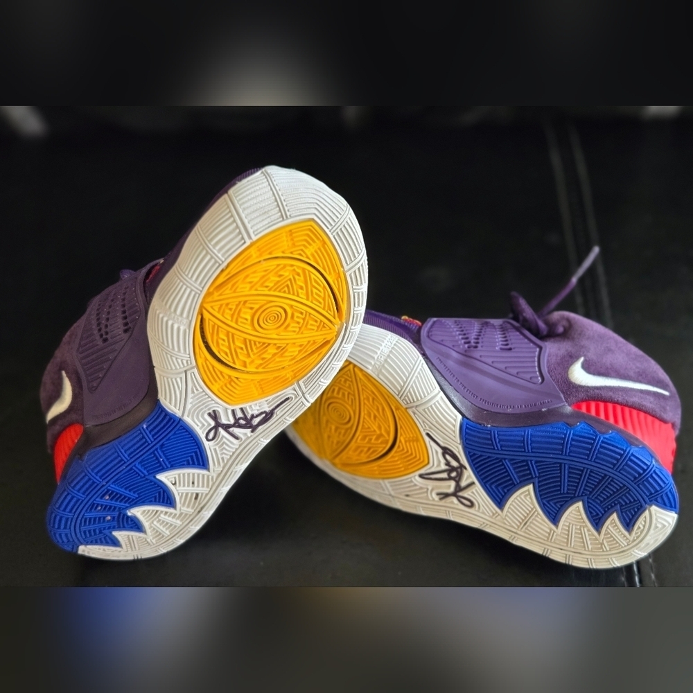 Nike Kyrie Irving 6 Enlightenment Grand Purple White - Picture 6 of 8